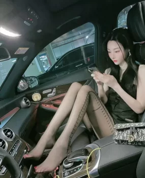 长腿气质礼仪公司前台接待淑女姐姐本人